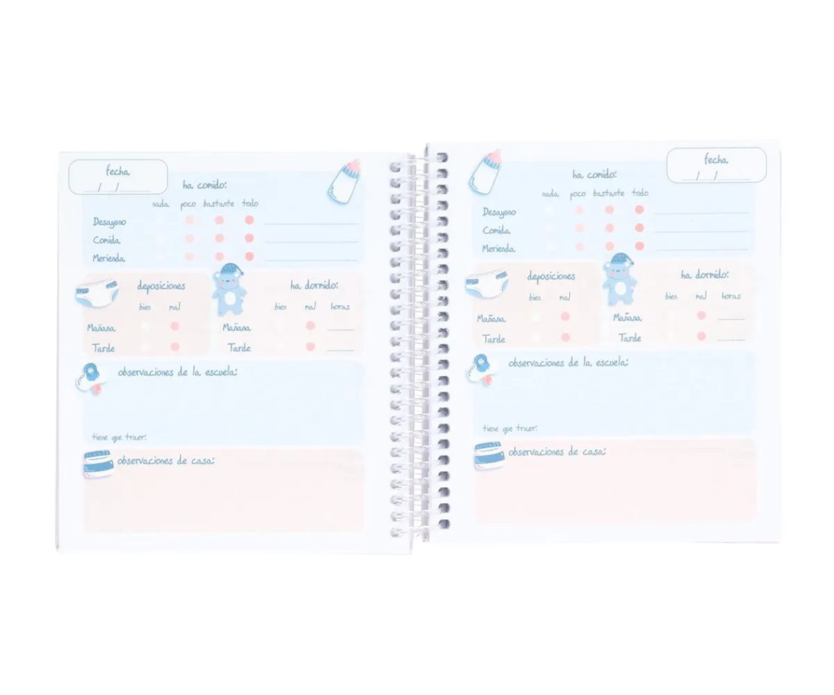 Colecciones Vuelta Al Cole^Tutete Pequeña Agenda Guardería Personalizable Ballet