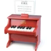 Sale Piano Rojo 18 Teclas Niños Juguetes Niños 5 Años|Juguetes Niños 4 Años