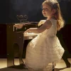 Piano Vertical Con Sonido Dinámico Negro Niños Juguetes Niños 3 Años|Instrumentos Musicales Para Niños