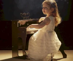 Piano Vertical Con Sonido Dinámico Negro Niños Juguetes Niños 3 Años|Instrumentos Musicales Para Niños