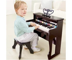 Piano Vertical Con Sonido Dinámico Negro Niños Juguetes Niños 3 Años|Instrumentos Musicales Para Niños