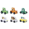 Pick-up de Madera Campiña Cross Roads Niños Juguetes Para Niños De 18 Meses|Coches Para Niños