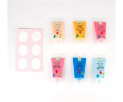 Hot Pintura de Dedos 6 Tubos Colores Pastel Niños Juguetes Para Niños De Un Año|Juguetes Para Niños De 18 Meses