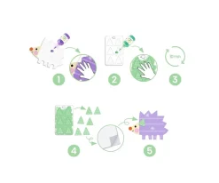 Discount Pintura Mágica con los Dedos Formas Pequeñas Niños Juguetes Niños 3 Años|Manualidades Para Niños