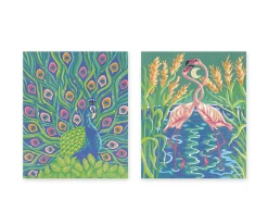 Outlet Pintura Por Números Pájaros Fabulosos Niños Juguetes Niños 8 Años|Juguetes Niños 7 Años