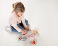 Hot Pirámide Apilable Alice Niños Juguetes Para Niños De Un Año|Juguetes Apilables