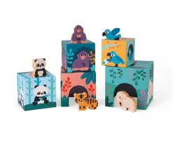 Hot Pirámide Apilable Animales Niños Juguetes Niños 3 Años|Juguetes Para Niños De Un Año