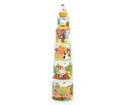 Clearance Pirámide Apilable Granja Niños Juguetes Para Niños De Un Año|Juguetes Para Niños De 18 Meses