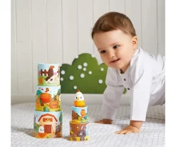 Clearance Pirámide Apilable Granja Niños Juguetes Para Niños De Un Año|Juguetes Para Niños De 18 Meses