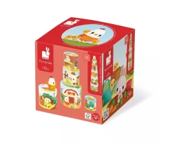 Clearance Pirámide Apilable Granja Niños Juguetes Para Niños De Un Año|Juguetes Para Niños De 18 Meses