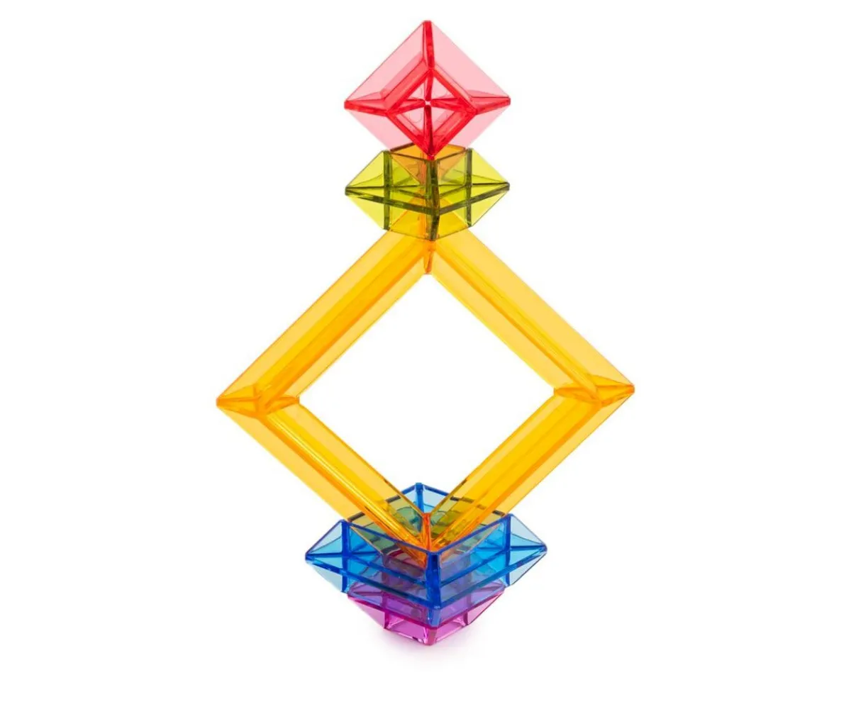 Discount Pirámides Apilables Translúcidas 25 uds Niños Juguetes Niños 5 Años|Juguetes Niños 6 Años