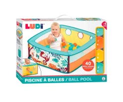 Juguetes Para Niños De Un Año^Ludi Piscina de Bolas Jungla