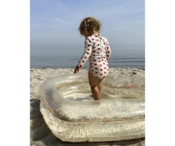 Flotadores Niños^Konges Slojd Piscina Hinchable Corazón Transparente Glitter