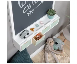 Sale Pizarra de Tiza Juncus Blanco/Menta Niños Juguetes Más Recomendados|Juguetes Niños 4 Años