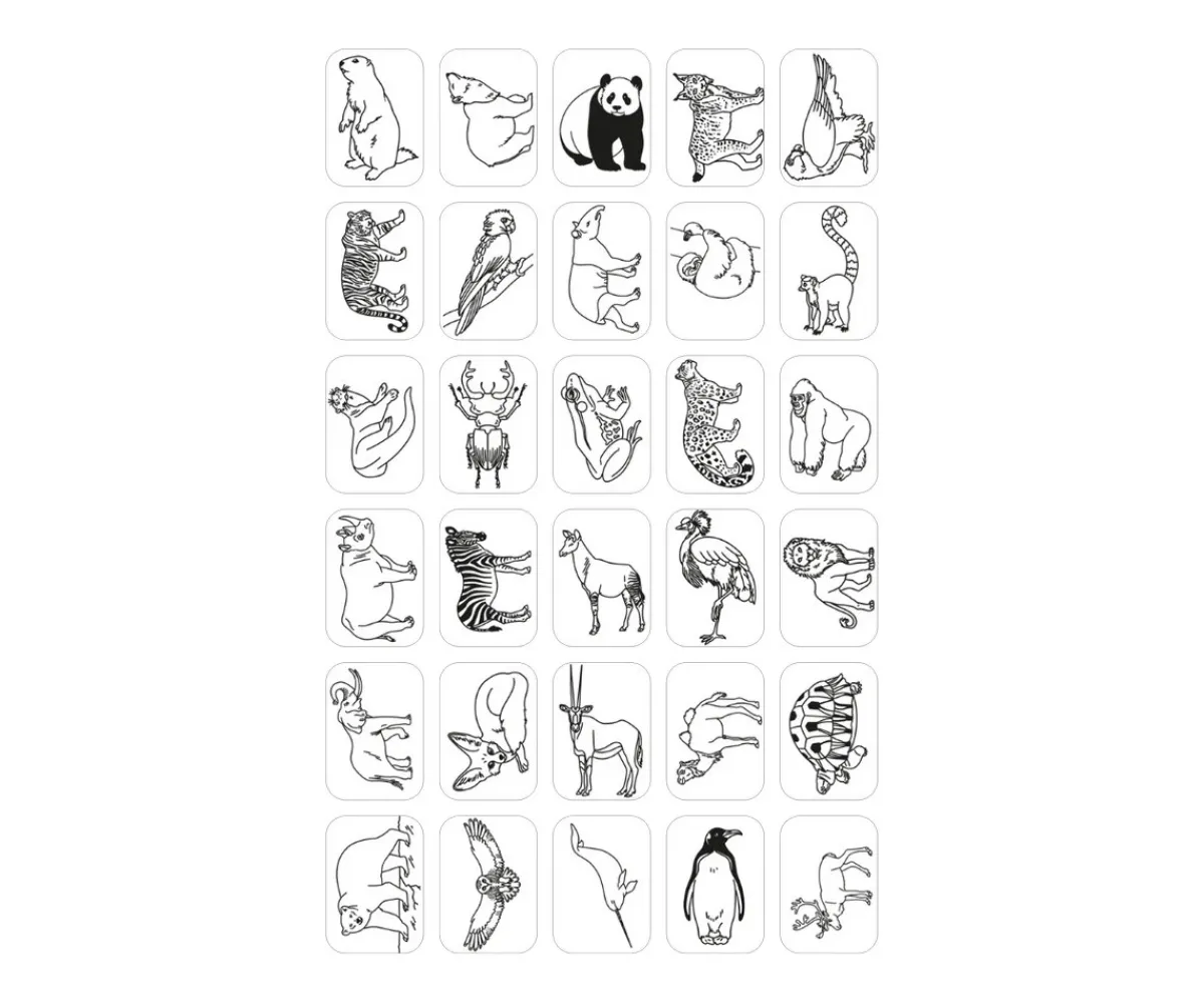 Online Plantillas KidyDraw Mini Animales, Océanos y Piratas Niños Juguetes Niños 7 Años|Juguetes Niños 8 Años