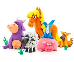 Online Plastilina Interactiva Animals(15 botes) Niños Manualidades Para Niños|Juguetes Más Recomendados
