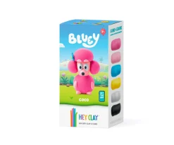 Manualidades Para Niños^Hey Clay Plastilina Interactiva Bluey Coco (5 colores)