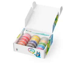 Manualidades Para Niños^Hey Clay Plastilina Interactiva Bluey and Friends (15botes)
