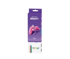 Manualidades Para Niños^Hey Clay Plastilina Interactiva Unicornio Brighty (3 colores)