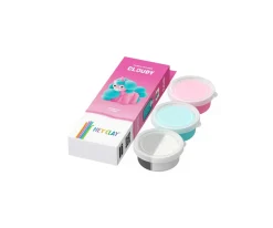 Manualidades Para Niños^Hey Clay Plastilina Interactiva Unicornio Arcoiris (3 colores)