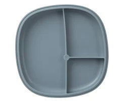 Comer Al Aire Libre^b.box Plato 2 en 1 con Ventosa y Compartimentos Extraíbles Ocean