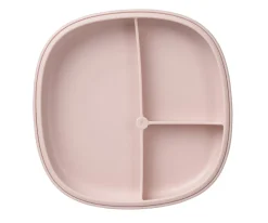 New Plato 2 en 1 con Ventosa y Compartimentos Extraíbles Blush Comer Al Aire Libre|Baby Led Weaning