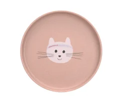 Vajilla Infantil^Lassig Plato Antideslizante Eco Tiny Team Cat