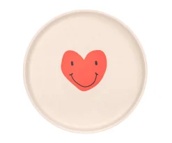Vajilla Infantil^Lassig Plato Antideslizante Eco Happy Heart