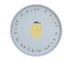 Vajilla Infantil^Lassig Plato Antideslizante Eco Happy Fruits Lemon