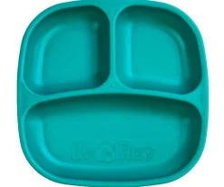 Vajilla Infantil^Re-Play Plato Compartimentos Replay Teal