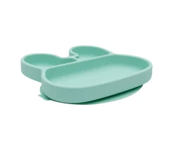Vajilla Infantil^We Might Be Tiny Plato con Ventosa Conejito Mint