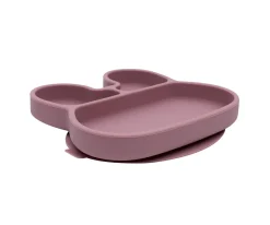 Vajilla Infantil^We Might Be Tiny Plato con Ventosa Conejito Rosa Empolvado