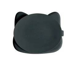 Vajilla Infantil^We Might Be Tiny Plato con Ventosa Gato Negro