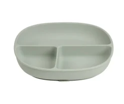 Baby Led Weaning^b.box Plato de Silicona con Tapa Sage