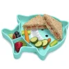 Online Plato de Silicona con Ventosa Shark Vajilla Infantil|Baby Led Weaning