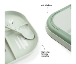 Vajilla Infantil^Done by Deer Plato Foodie Compartimentos Croco