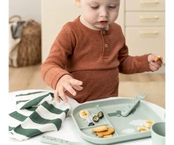 Vajilla Infantil^Done by Deer Plato Foodie Compartimentos Croco