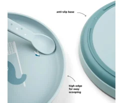 Vajilla Infantil^Done by Deer Plato Foodie Elphee Blue