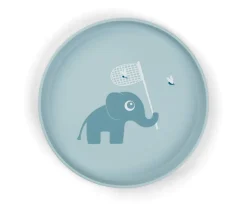 Vajilla Infantil^Done by Deer Plato Foodie Elphee Blue