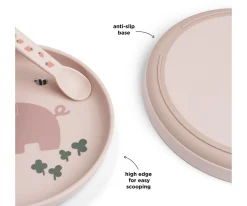 Vajilla Infantil^Done by Deer Plato Foodie Tiny Farm Powder