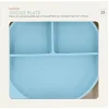 Clearance Plato Silicona con Ventosa Sky Blue Comer Al Aire Libre|Baby Led Weaning