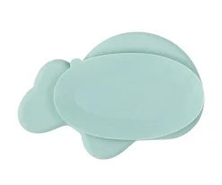 Vajilla Infantil^Done by Deer Plato Silicona Stick&Stay Wally Blue