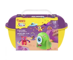 PLAY&FUN Cofre Plastilina Aliens Niños Manualidades Para Niños|Juguetes Para Niños De 18 Meses