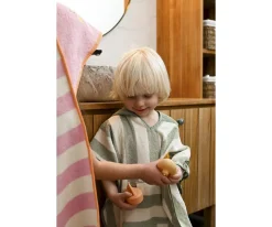 Ponchos Toalla^The Cotton Cloud Poncho con Capucha Lola Limón Personalizable