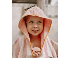 Ponchos Toalla^The Cotton Cloud Poncho con Capucha Mandy Mandarina Personalizable