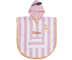 Ponchos Toalla^The Cotton Cloud Poncho con Capucha Mandy Mandarina Personalizable