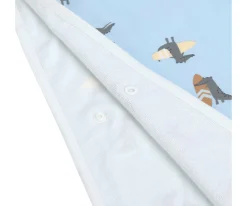 Sale Poncho de Baño Crocodile Sky Blue Niños Toallas|Ponchos Toalla