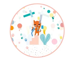 Ropa Infantil^Djeco Poncho de Lluvia Gato