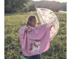 Ropa Infantil^Sassi Poncho Impermeable Unicornio