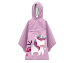 Ropa Infantil^Sassi Poncho Impermeable Unicornio